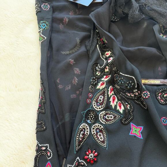 NEW!!! Roberto Cavalli women dress size 42IT or 6 US Authentic Retail 7080$ - Picture 8 of 16